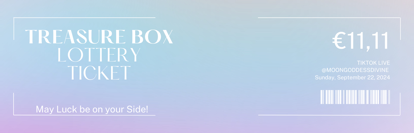 Tiktok Treasure box Lottery