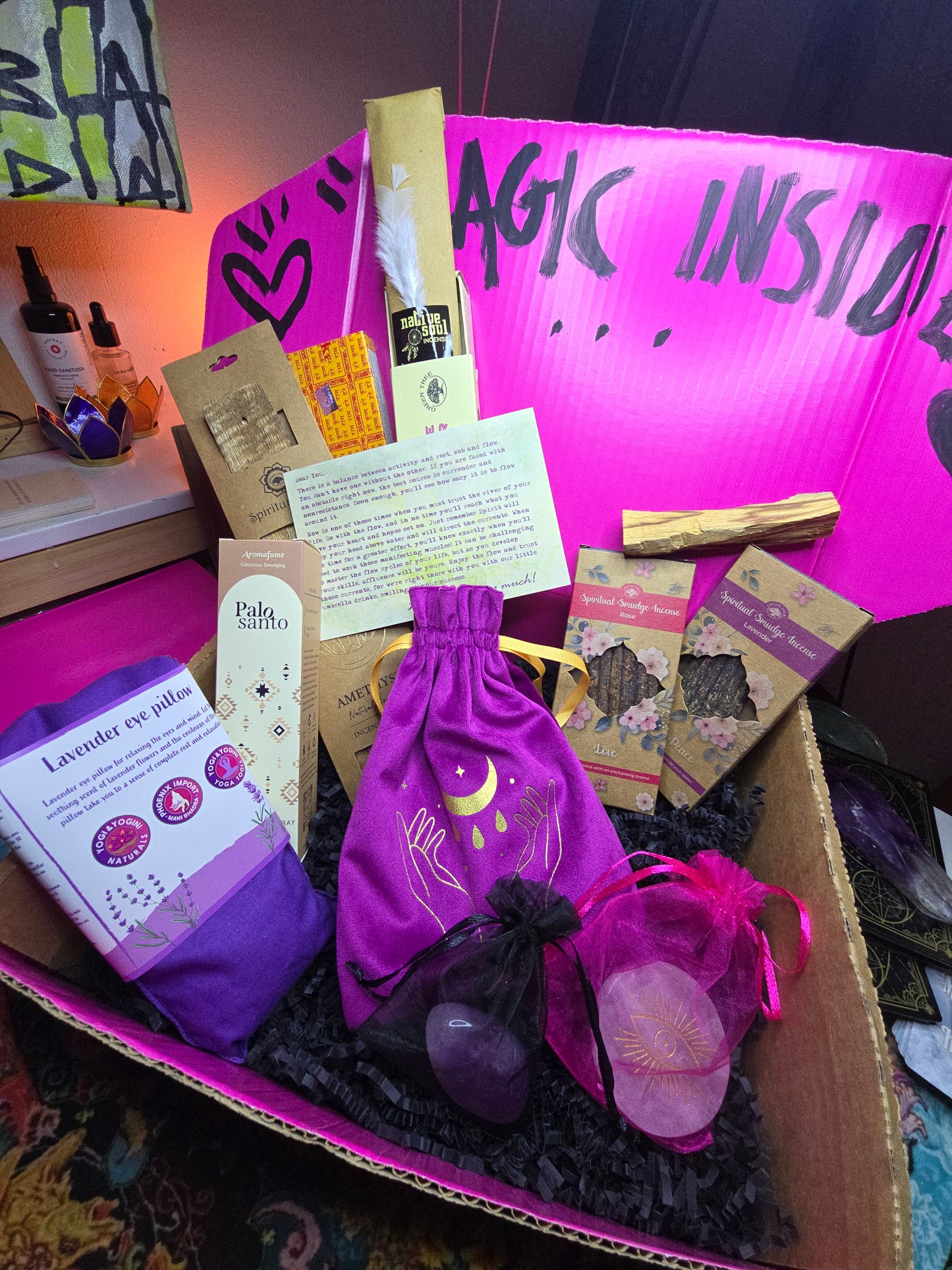 "ENERGY CLEANSE"  BIG XL  Treasure box